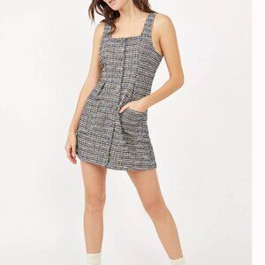 Free People Maxx Mini Shift Dress, M